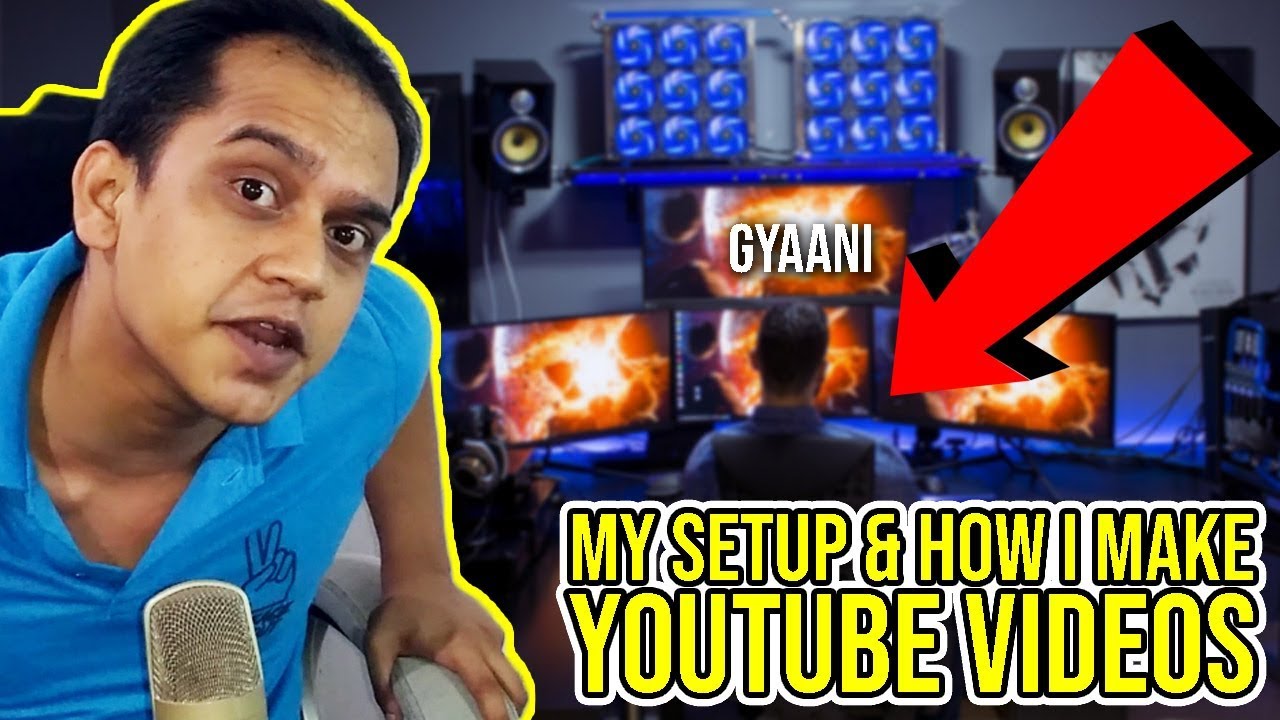 MY SETUP TOUR AND HOW I MAKE YOUTUBE VIDEOS