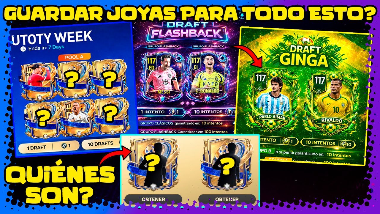 Los UTOTY gratis, primer Pool UTOTY, Messi y CR7 en Flashback, Aimar debuta en Ginga y más