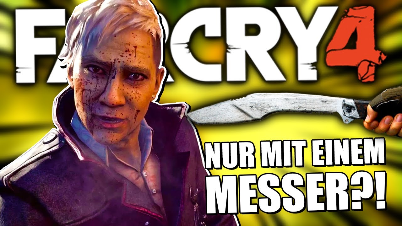 Kannst du FAR CRY 4 nur mit einem MESSER durchspielen?! 🔪 (Epische Maier Referenz)