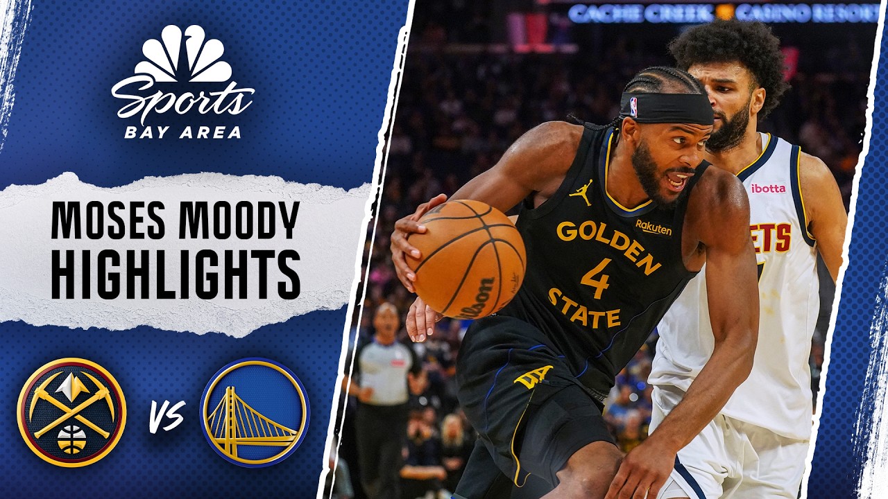 Moses Moody highlights: Watch Warriors guard score 23 points in win over Nuggets | NBC Sports BA