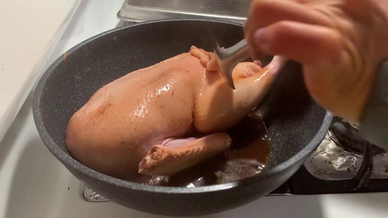 How to make Half roast duck Chinese style