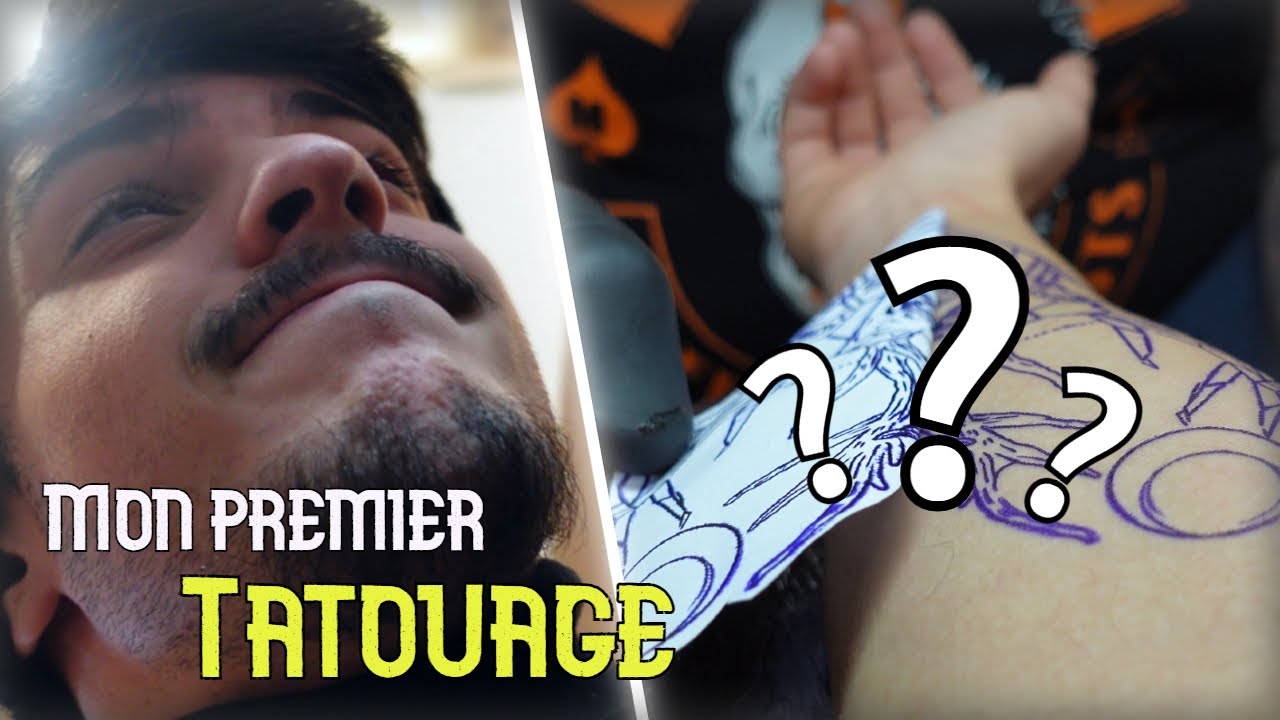 JE ME SUIS FAIT MON 1er TATOUAGE !!😱