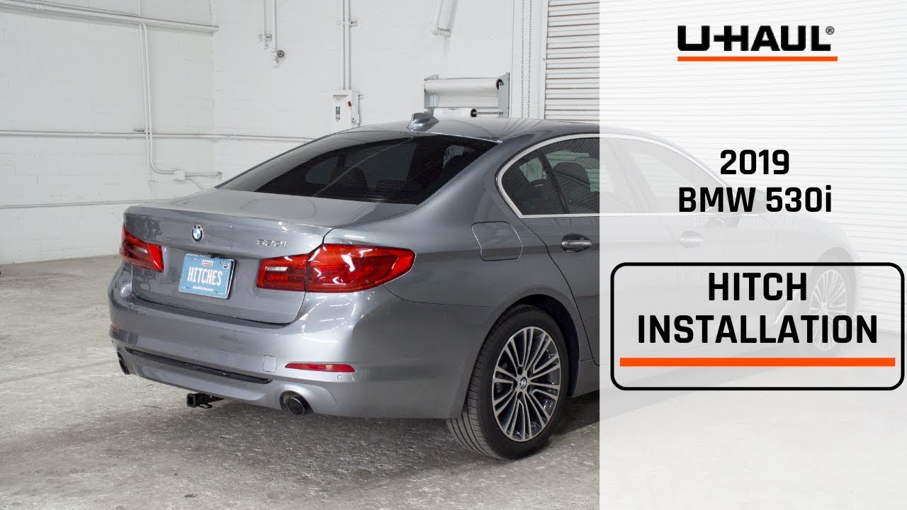 2019 BMW 530i Trailer Hitch Installation