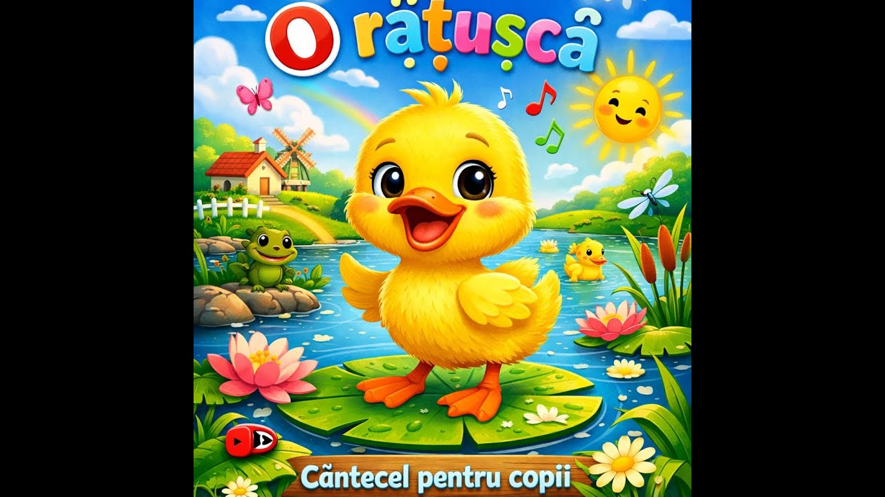 O rățușcă – cântec pentru copii mici