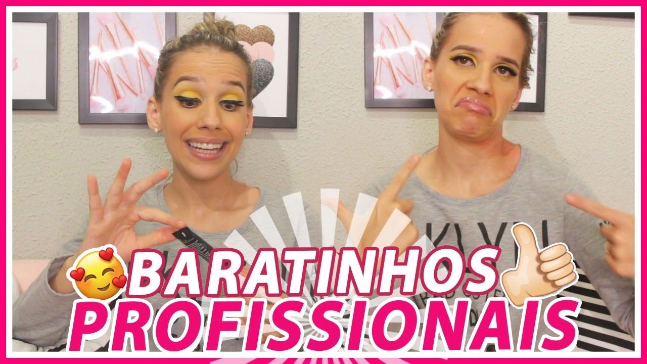 PRODUTOS BARATINHOS PARA MAQUIAGEM PROFISSIONAL