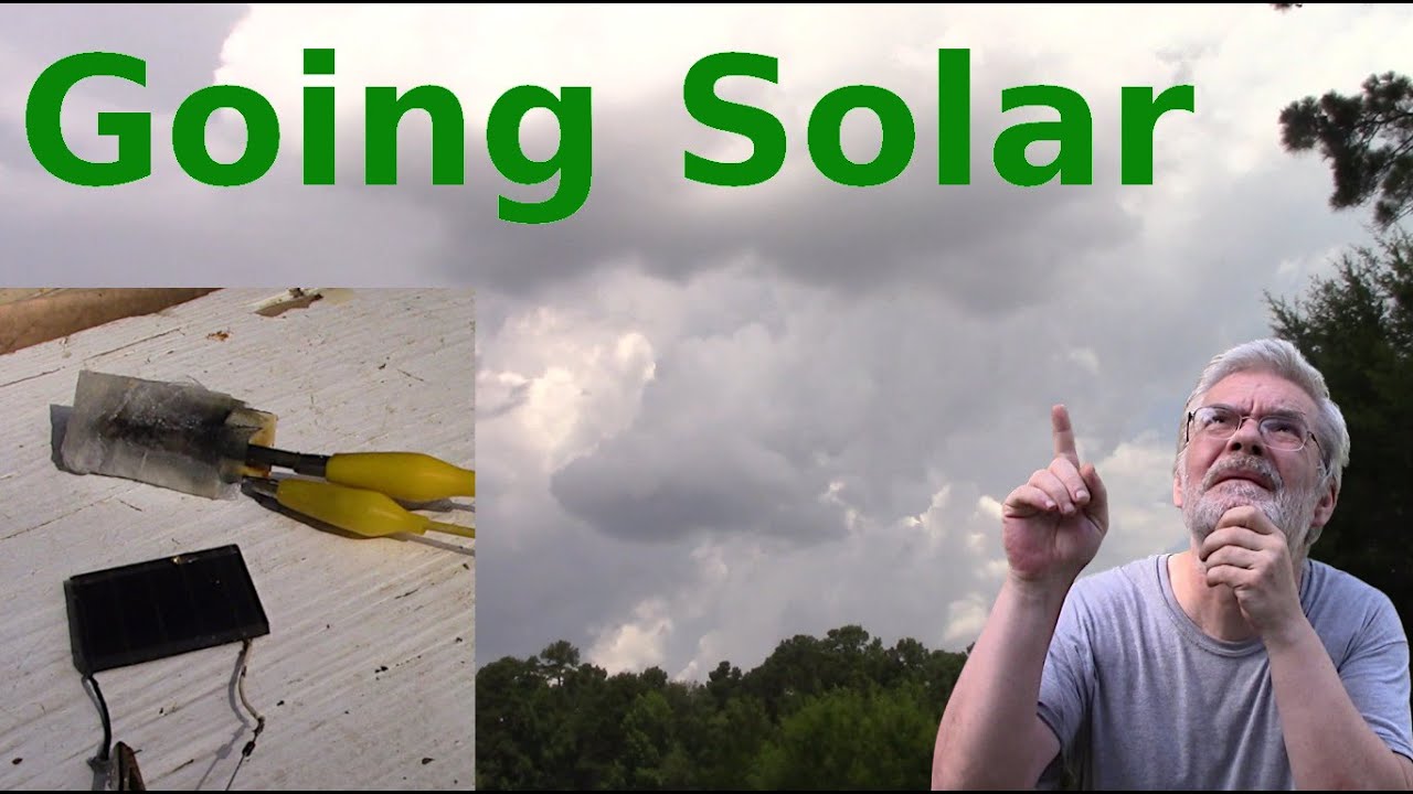 How Well Can This DIY Carbon Lead Battery Solar Charge?