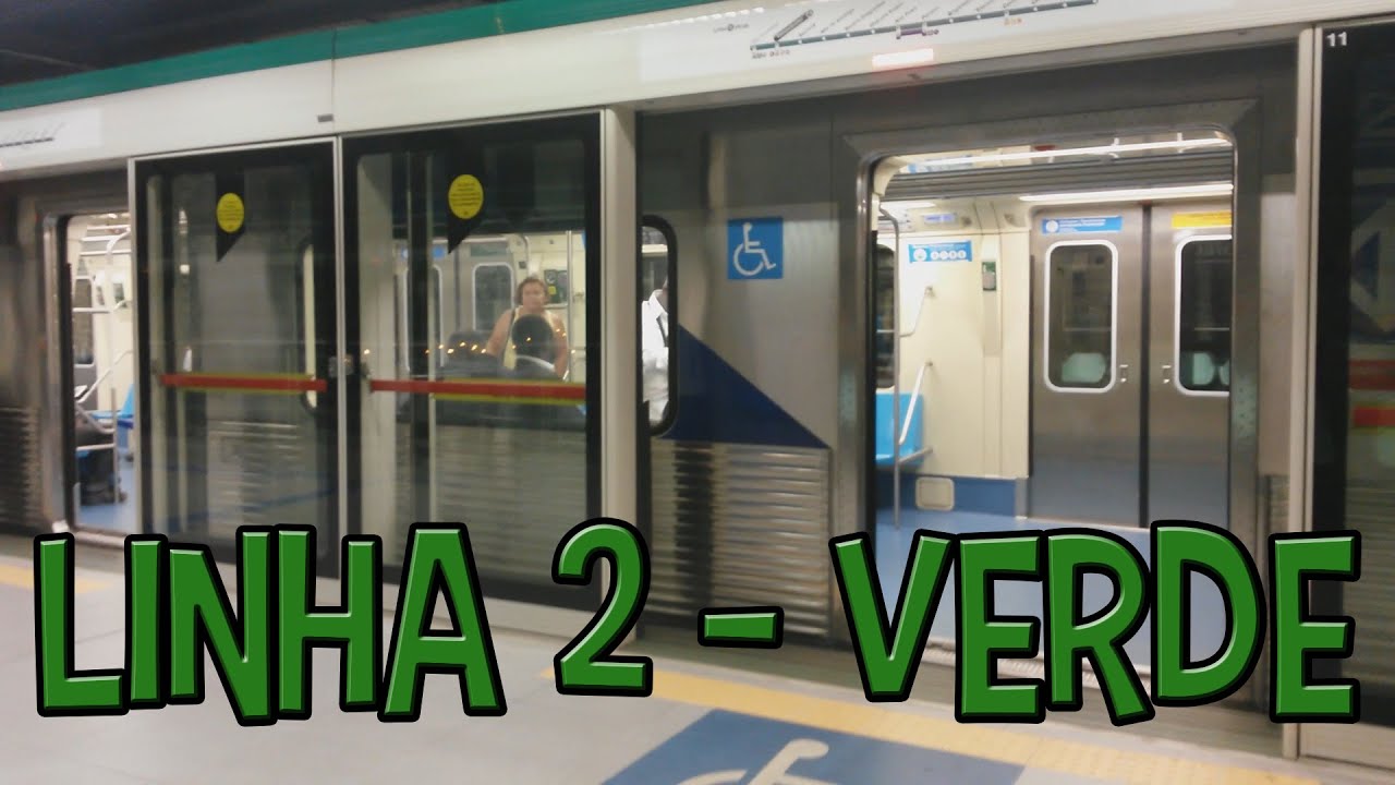 Frota I e CBTC em Funcionamento Pleno na Linha 2 - Verde