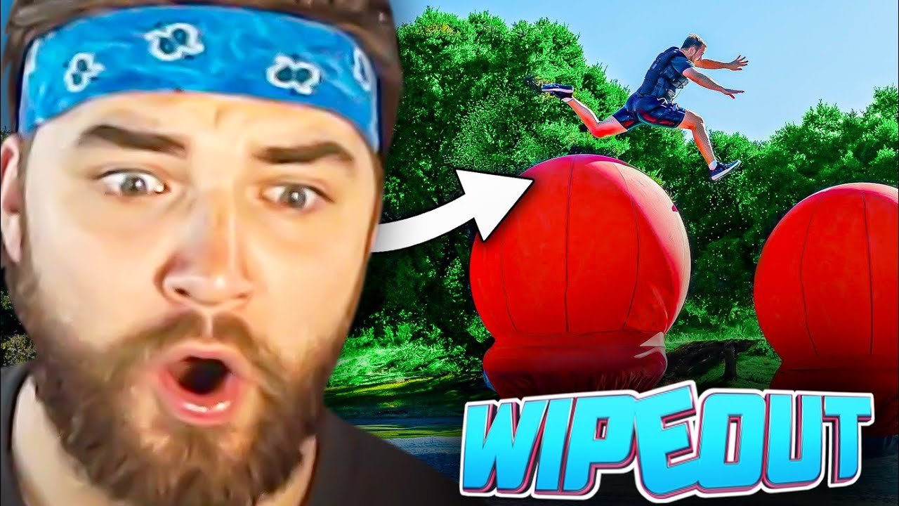 KingWoolz и Майк ОТРЕАГИРУЮТ на САМЫЙ ДИКАЯ ЭПИЗОД WIPEOUT НА СЕГОДНЯШНИЙ ДЕНЬ!! *Ностальгия*