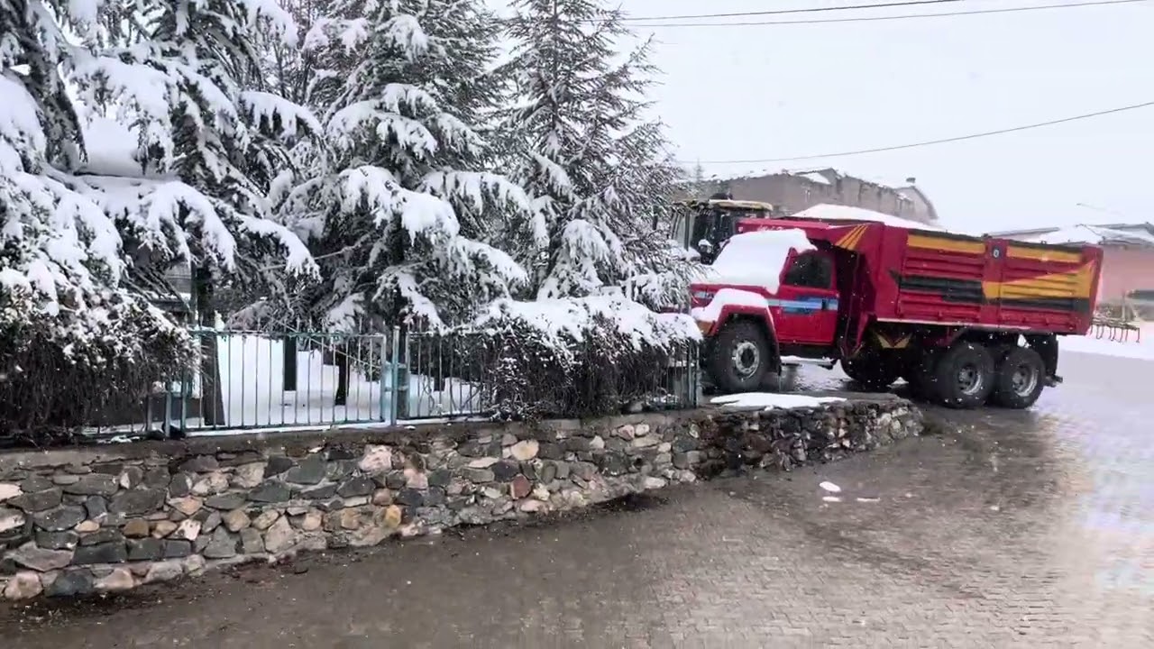 Büyükabdiuşağı köyü çekimleri 19.03.2025 @köyde yaşam @kırşehir @akpınar @kar yağışı
