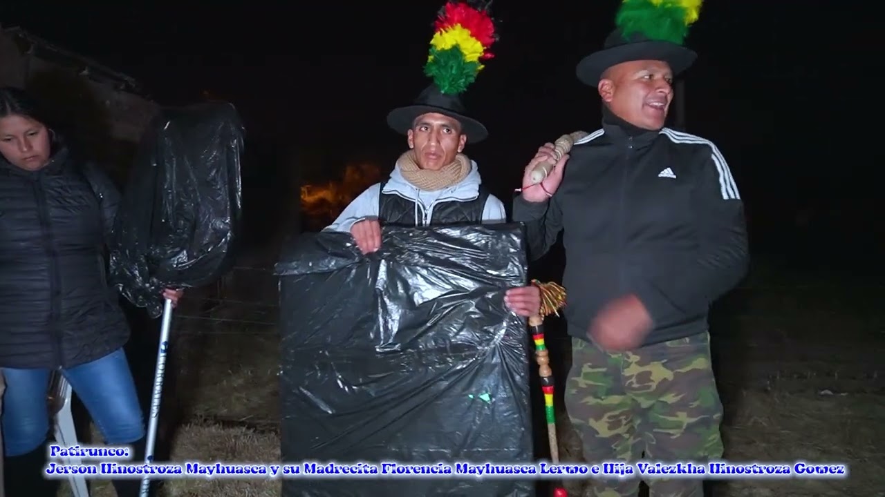 01: Patirunco 2025: Jerson Hinostroza Mayhuasca, Florencia Mayhuasca Lermo Hija Valezkha Hinostroza