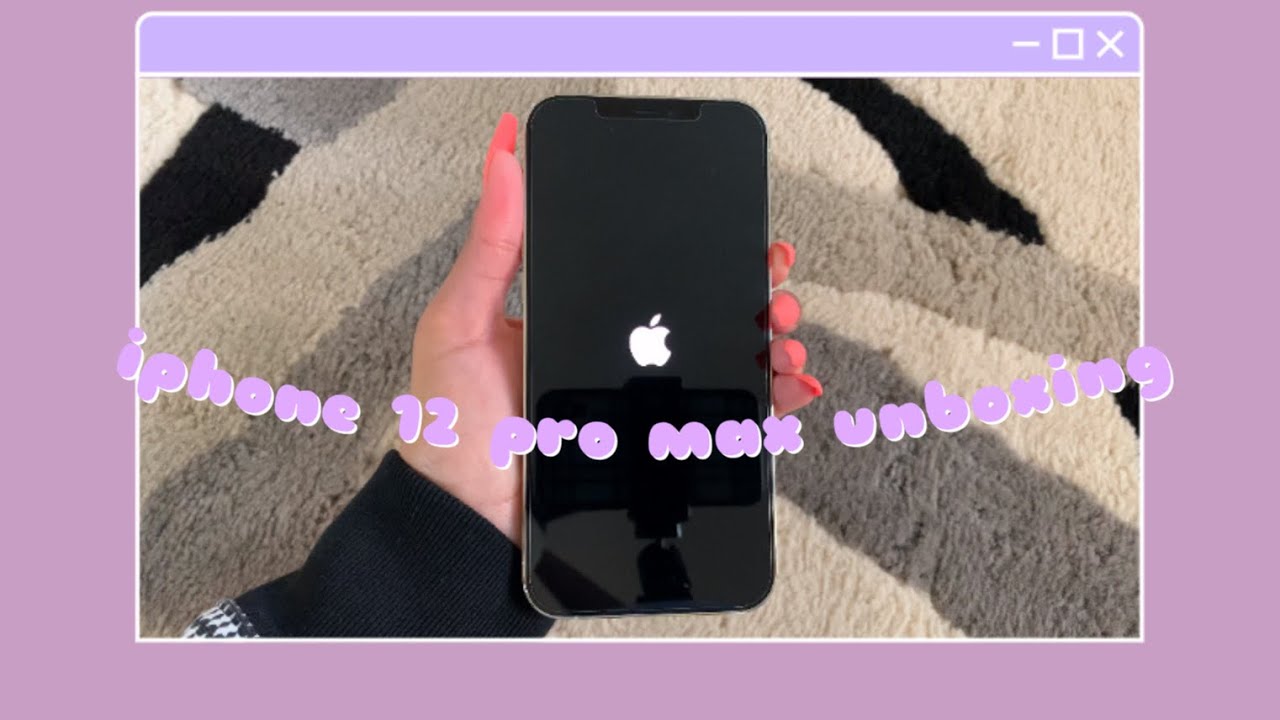 🍎iphone 12 pro max unboxing + accessories