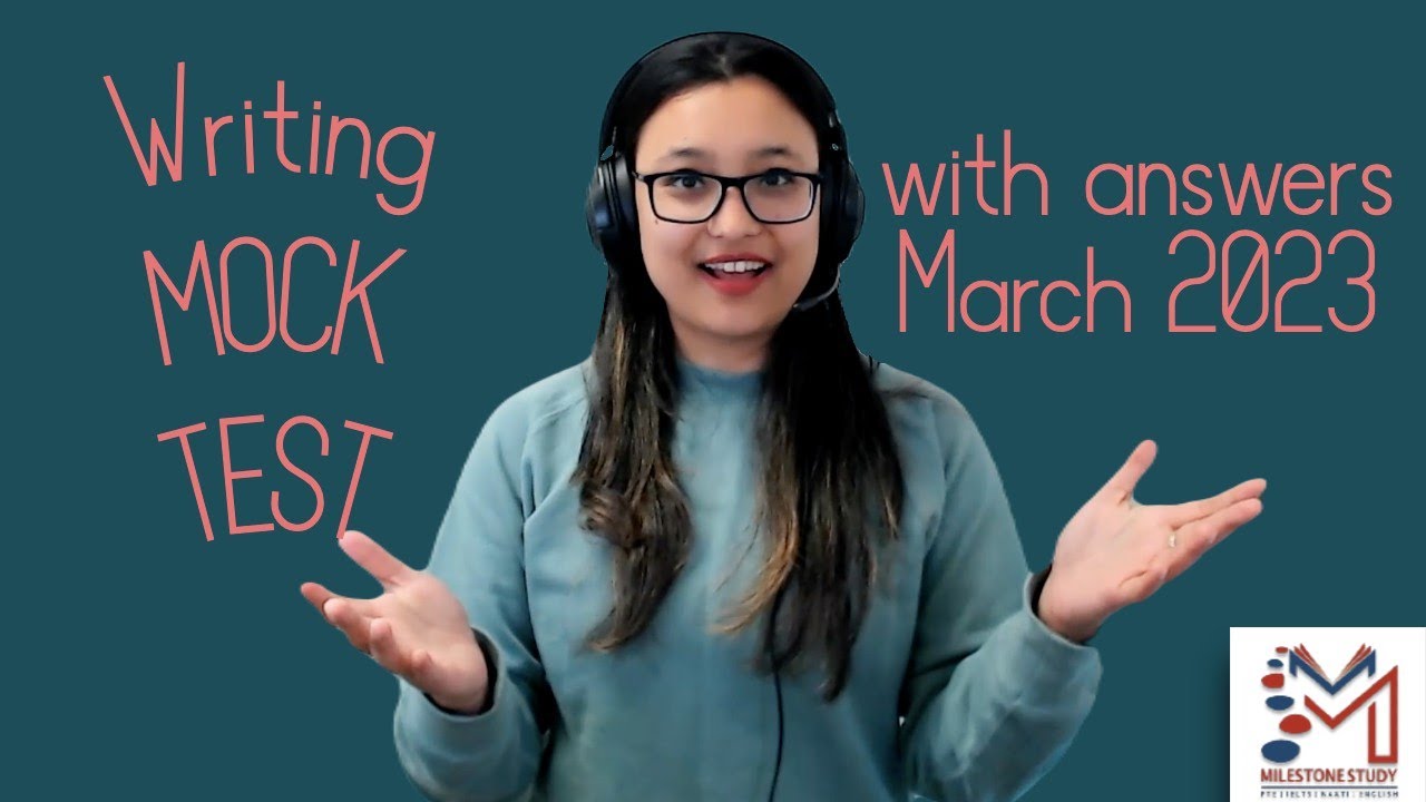 PTE Writing Mock Test 19 | How to improve writing| Milestone| March