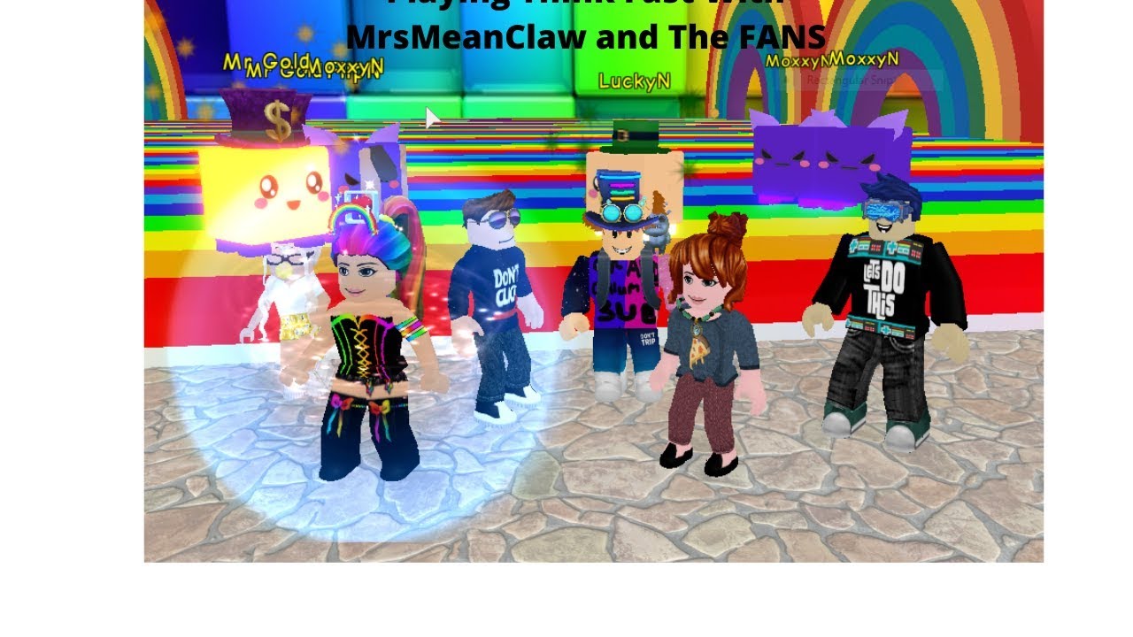 Playing Think Fast With Uptown Rose and Hoops The Bee