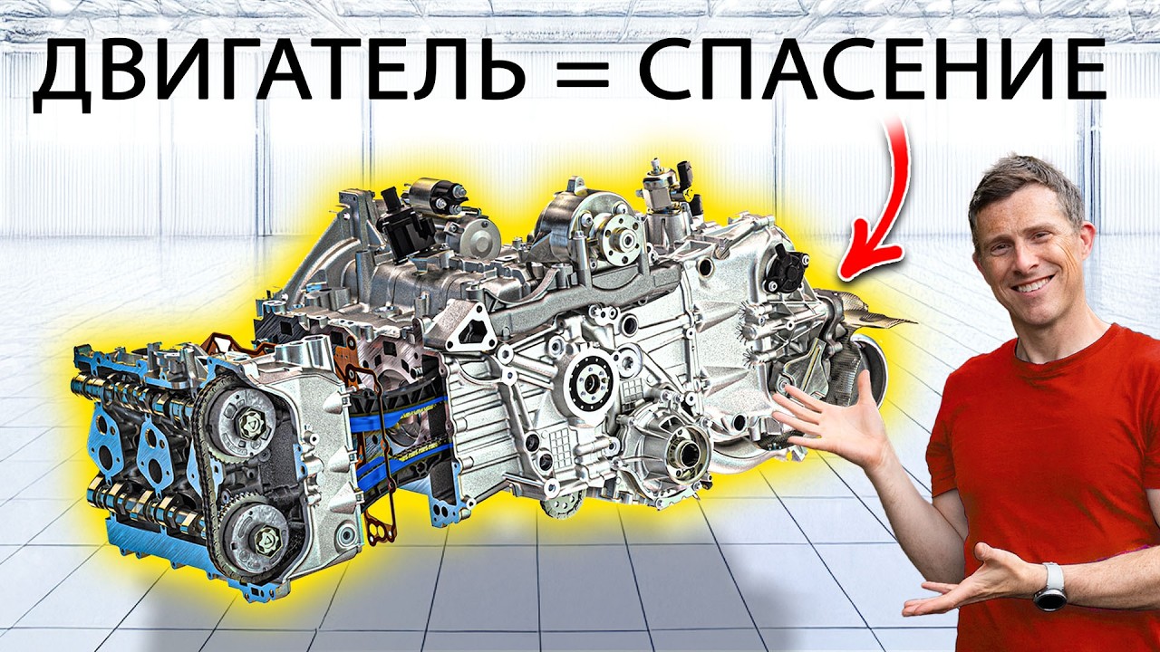 Новый 6-ТАКТНЫЙ двигатель Porsche спас ДВС!