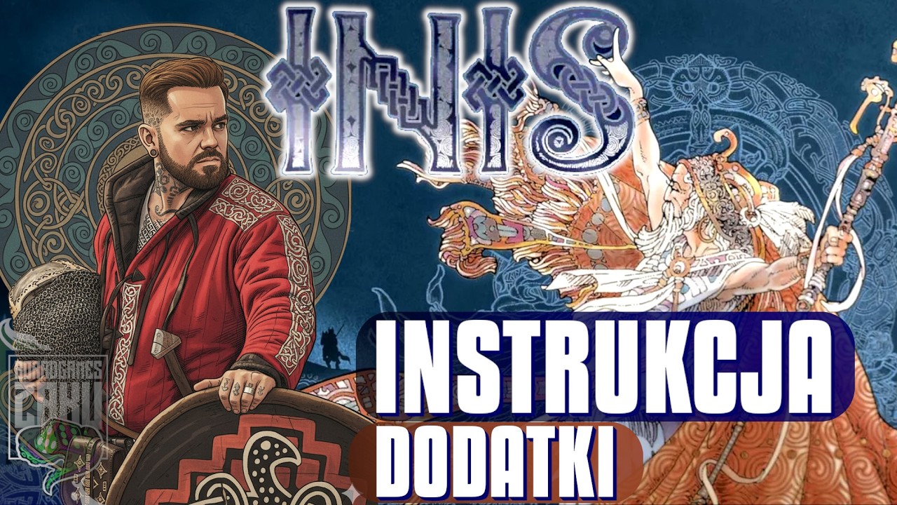 INIS - ZASADY Podstawowe + Dodatki  | JAK GRAĆ | INSTRUKCJA