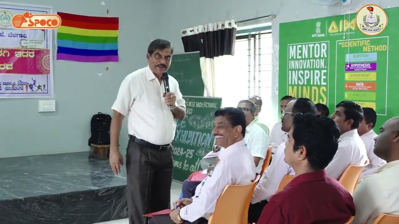 Motivational Speech by Chetan Ram, in SPOCO Campus