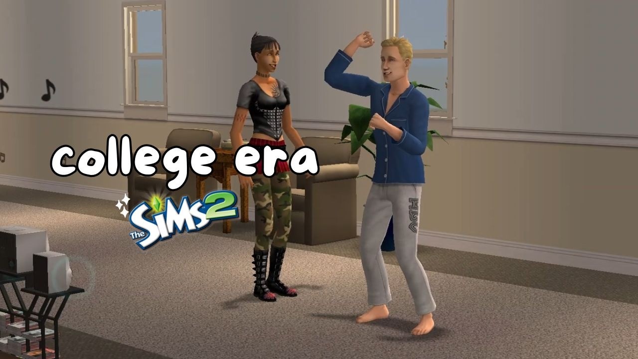 Dustin Broke Goes to College 📚 Sims 2 University Gameplay (No Commentary)