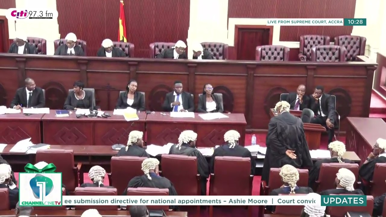 The NDC's opening argument as Supreme Court hears case challenging re-collation of results