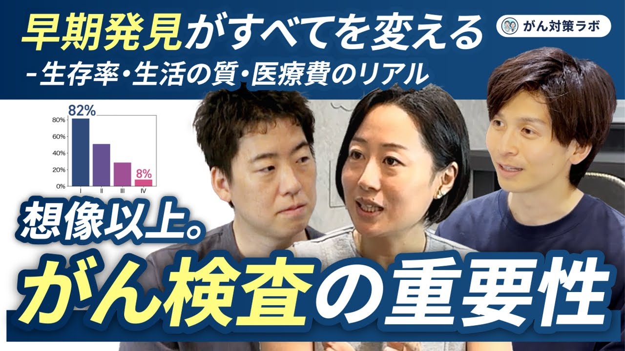 #2 がん検査の重要性〜ステージIとIVでここまで違う〜