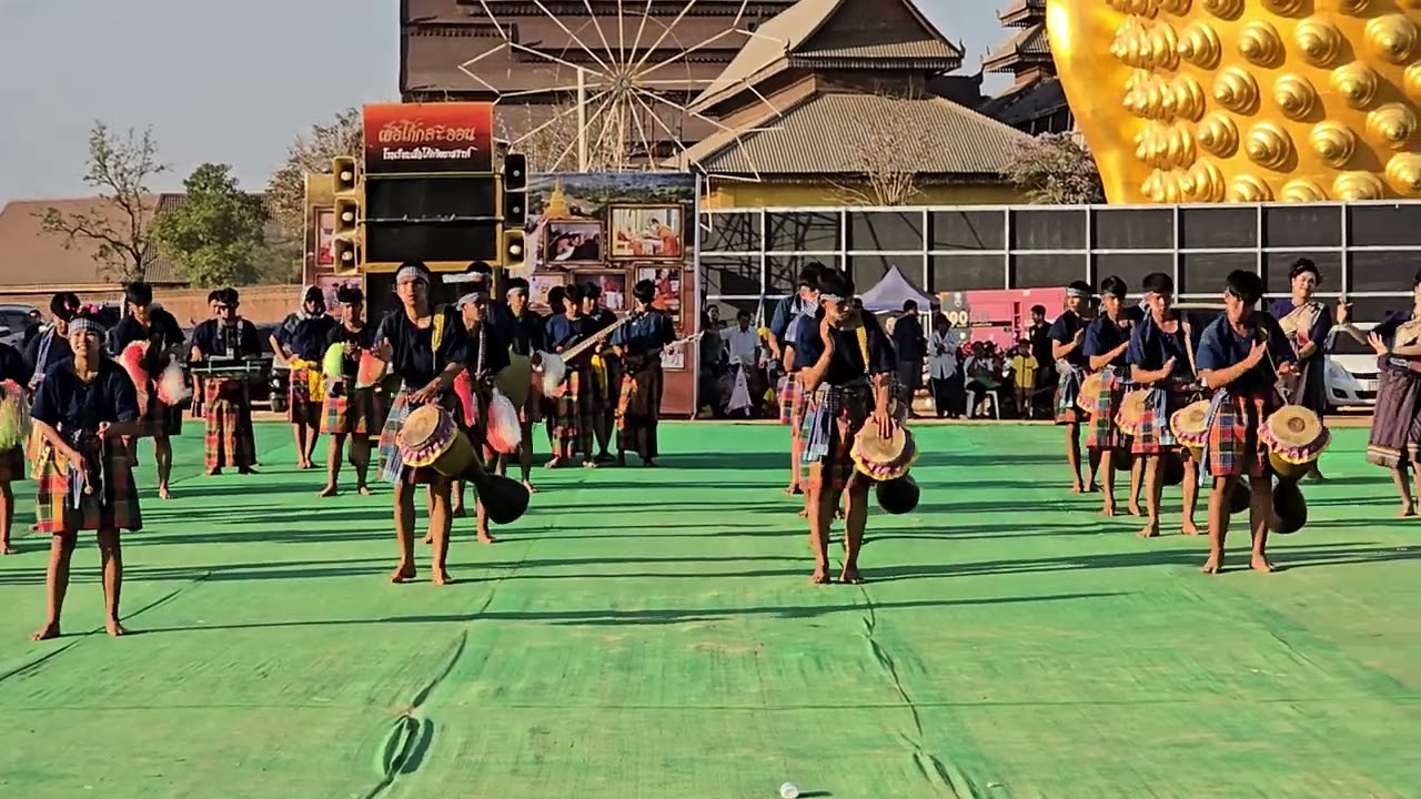 รองชนะเลิศอันดับ๒ คณะเสือโก้กสะออน ชิงแชมป์ วัดป่าวังน้ำเย็น#ท่องเที่ยวเชิงวัฒนธรรม #ม่วนๆ