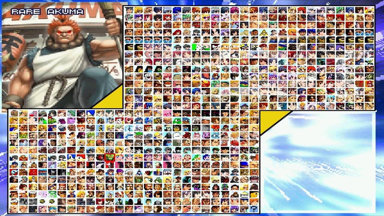 My MUGEN Roster - 16.06.2013