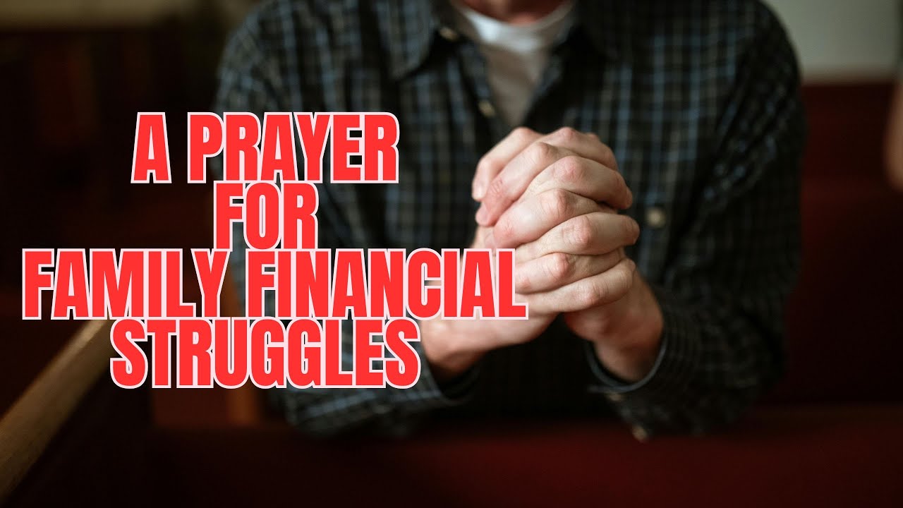 A PRAYER FOR FAMILY FINANCIAL STRUGGLES   I   BIBLE GARDEN 4U #christianprayer #godprovides