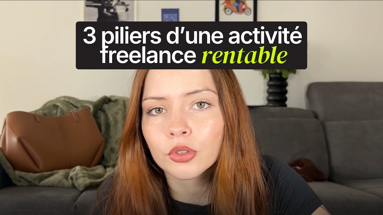 Les 3 piliers d'une activité freelance rentable