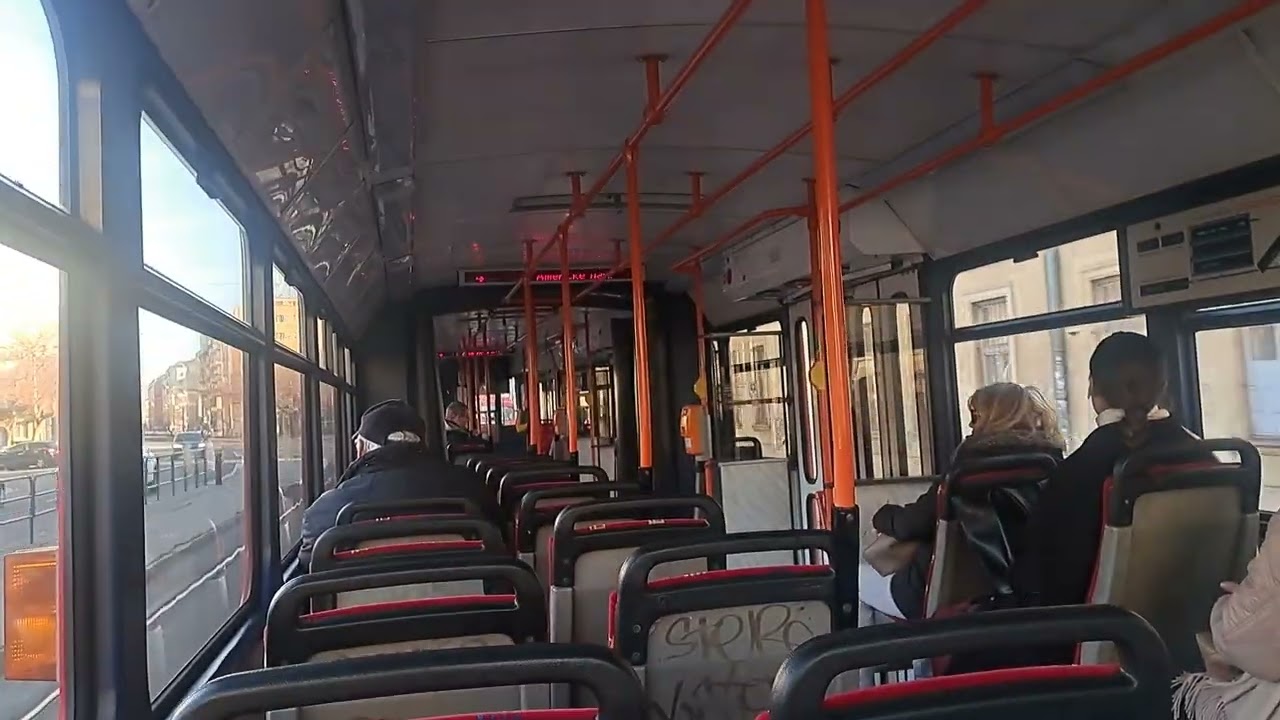 Jízda tramvají K2S 7126 v Bratislavě část 1