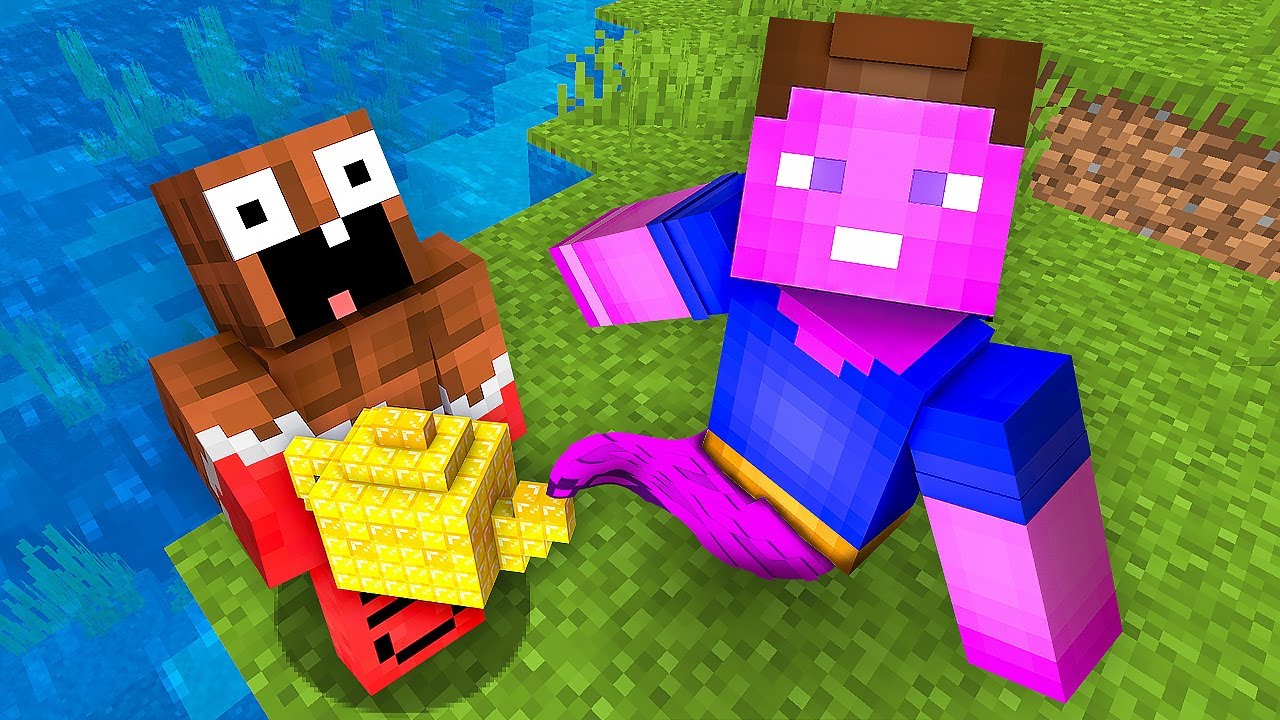 Я Превратился в ДЖИНА в Майнкрафт! Minecraft