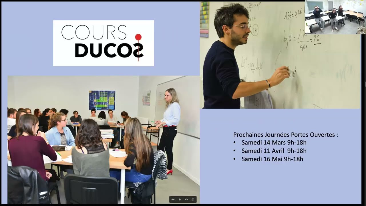Conférence d'Informations PASS Mineures Scientifiques ou Mineure Droit ?