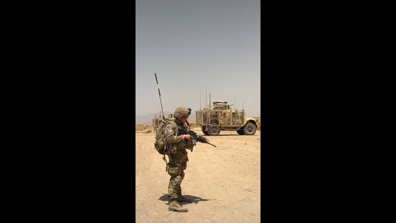 Dismounted village meet n greet |  Logar, Afghanistan. OEF 13-14 (لوګر ، أفغانستان)