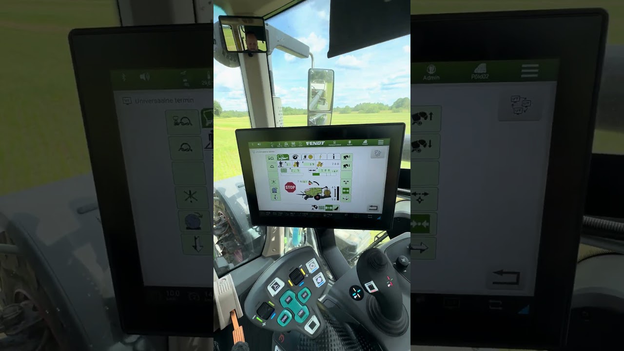 Fendt 942+Claas Rollant455 Uniwrap 