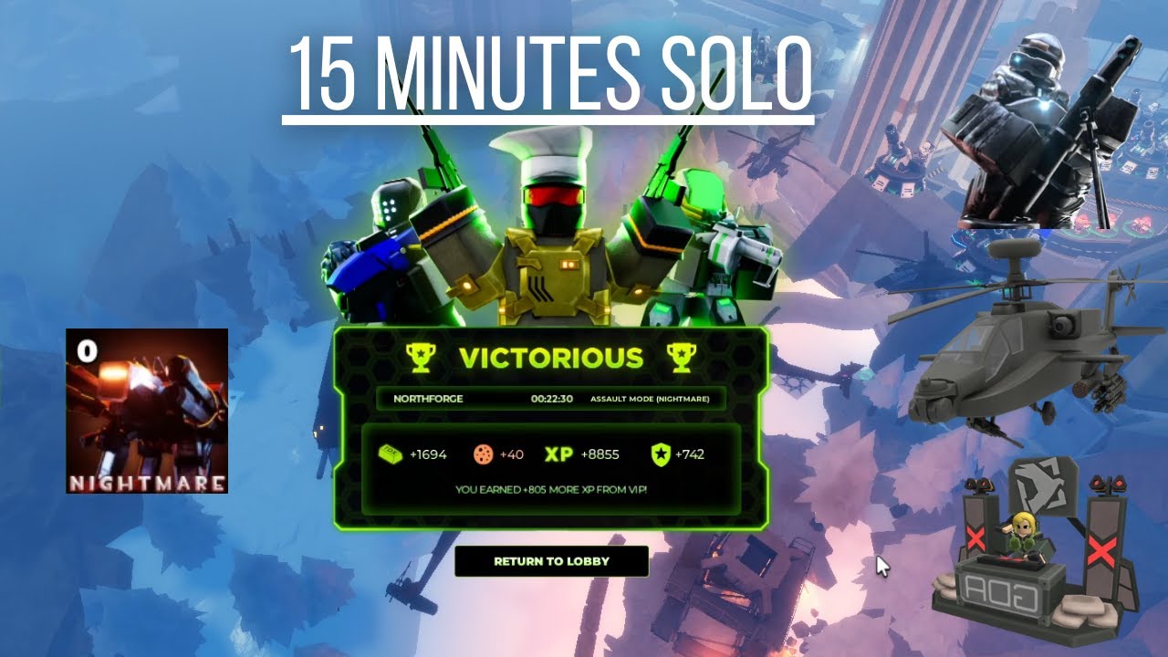 TDX Easiest/Fastest Way To Farm Assault Mode Nightmare SOLO