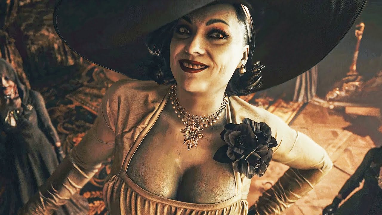 Resident Evil 8 Village - All Lady Dimitrescu Cutscenes