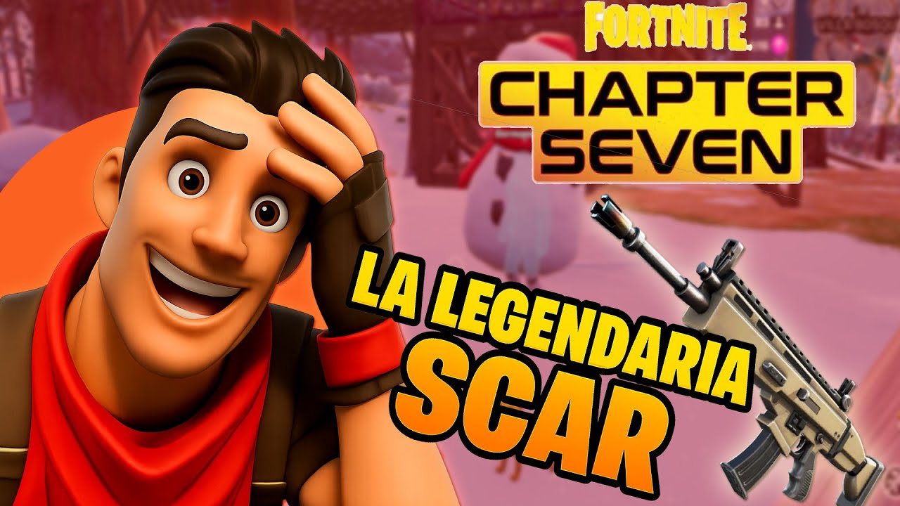 🔥USAMOS LA !LEGENDARIA SCAR🔥PARA GANAR | FORTNITE