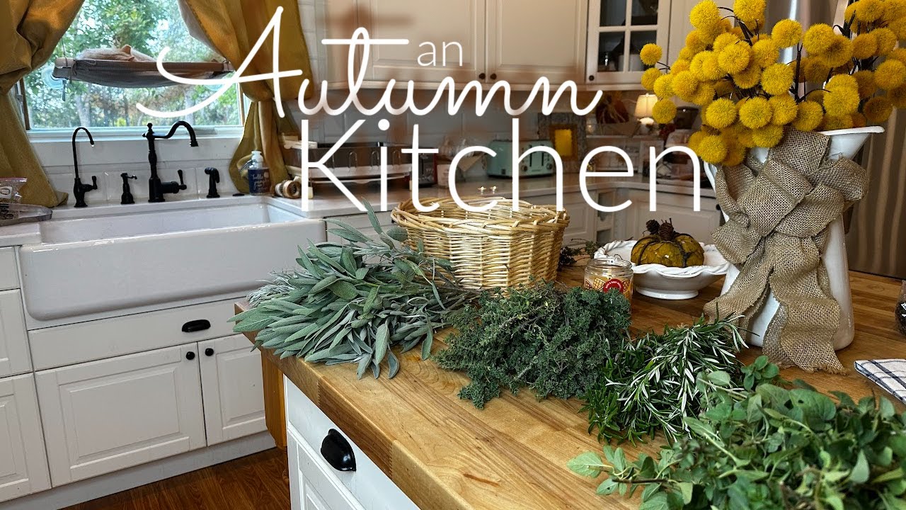 Peaceful Autumn Kitchen | Slow Living | Silent Vlog (Asmr)