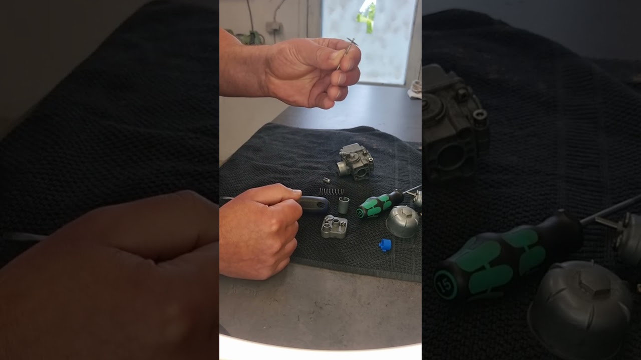 Puch Maxi, Indstilling af nål position.