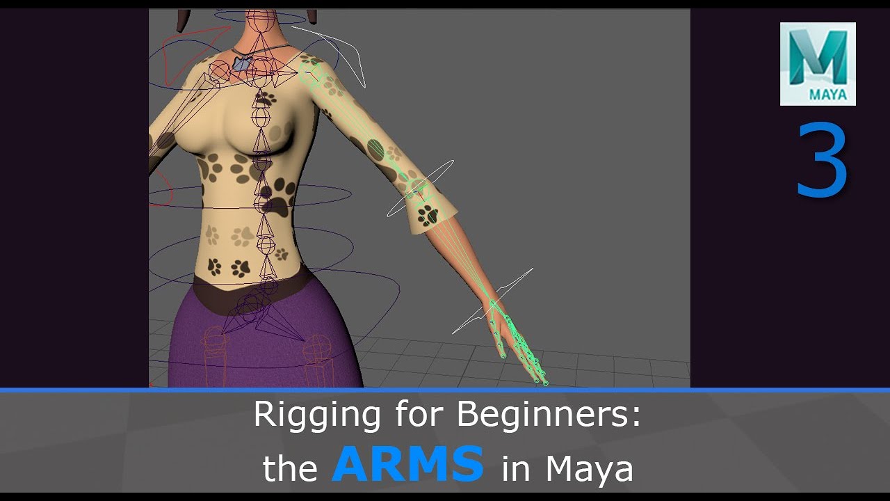 Такелаж для начинающих: оружие в Maya