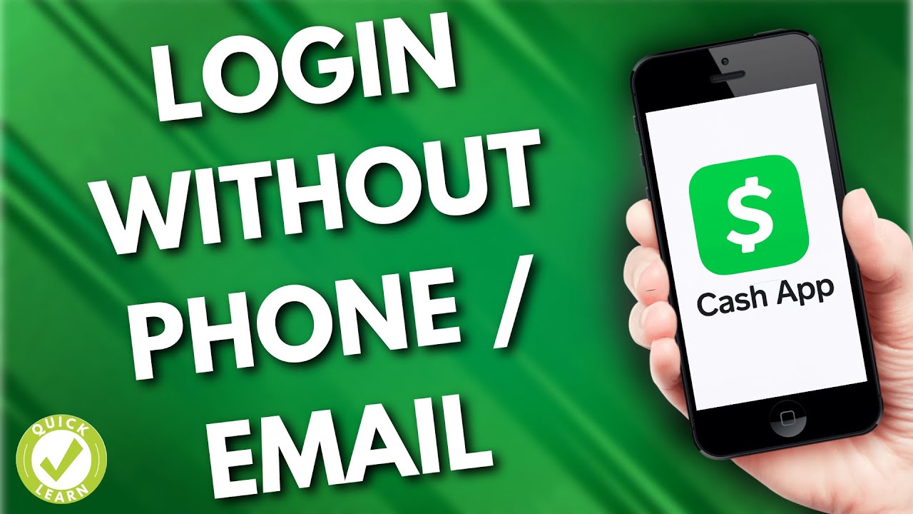 How To Log In Into Cash App Without Phone or Email (Fast & Easy)