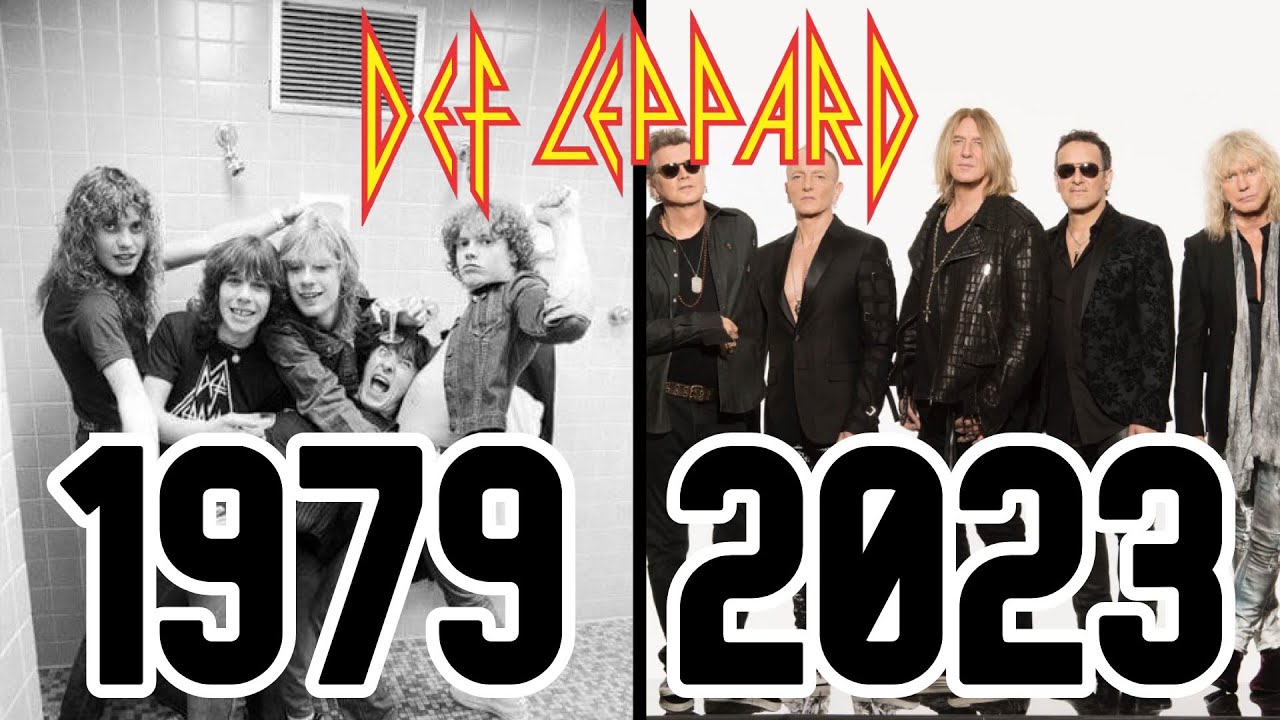 Evolution of DEF LEPPARD (1979-2023)