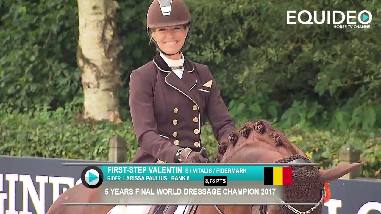 ERMELO LARISSA FINALE 5 ANS - Ermelo - Championnat du Monde des jeunes chevaux de Dressage 2017