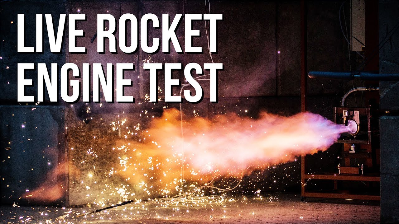 [TIMESTAMPED LIVESTREAM] Rocket Engine Test - 2025 July 26