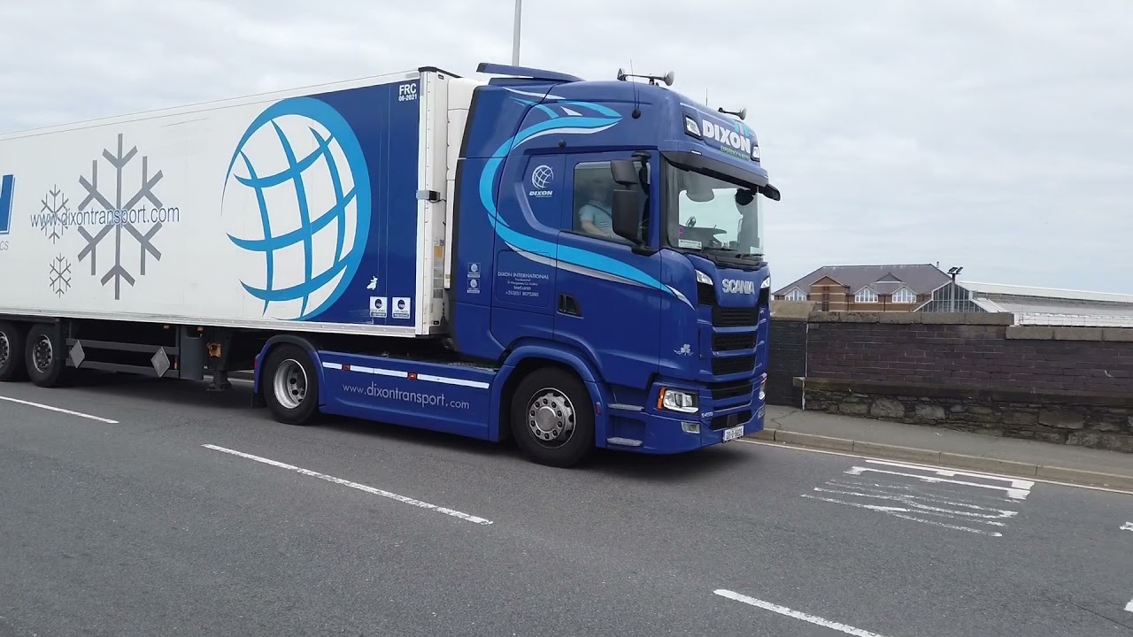 Irish Lorries at Holyhead Pt3