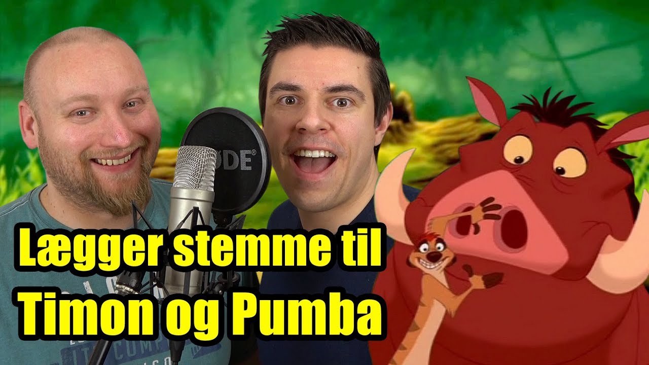Vi er Timon og Pumba!