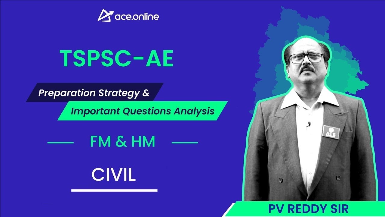 FM and HM - Preparation Strategy & Important Question Analysis | TSPSC AE - CIVIL | Dr. PV Reddy Sir