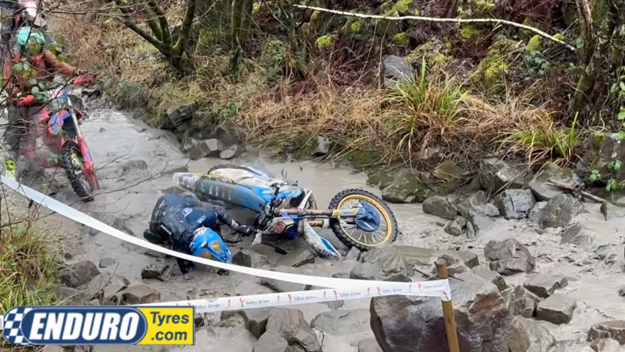 The Struggle is Real for Full Factory Teddy. Valleys Extreme Enduro PM Race Lap