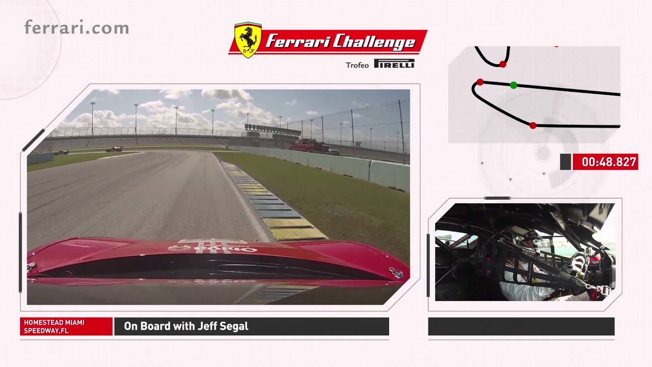 A lap at Homestead  with Jeff Segal