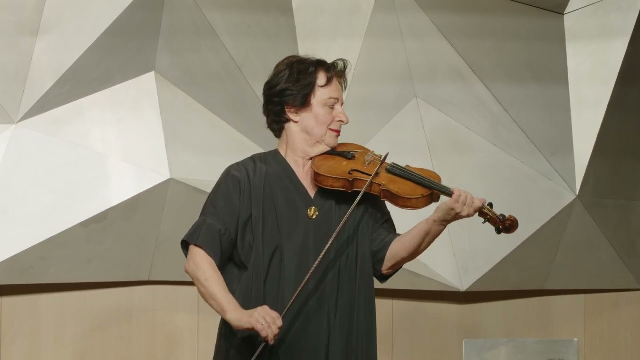 J. S. Bach collected works for solo violin, performed by Vera Vaidman