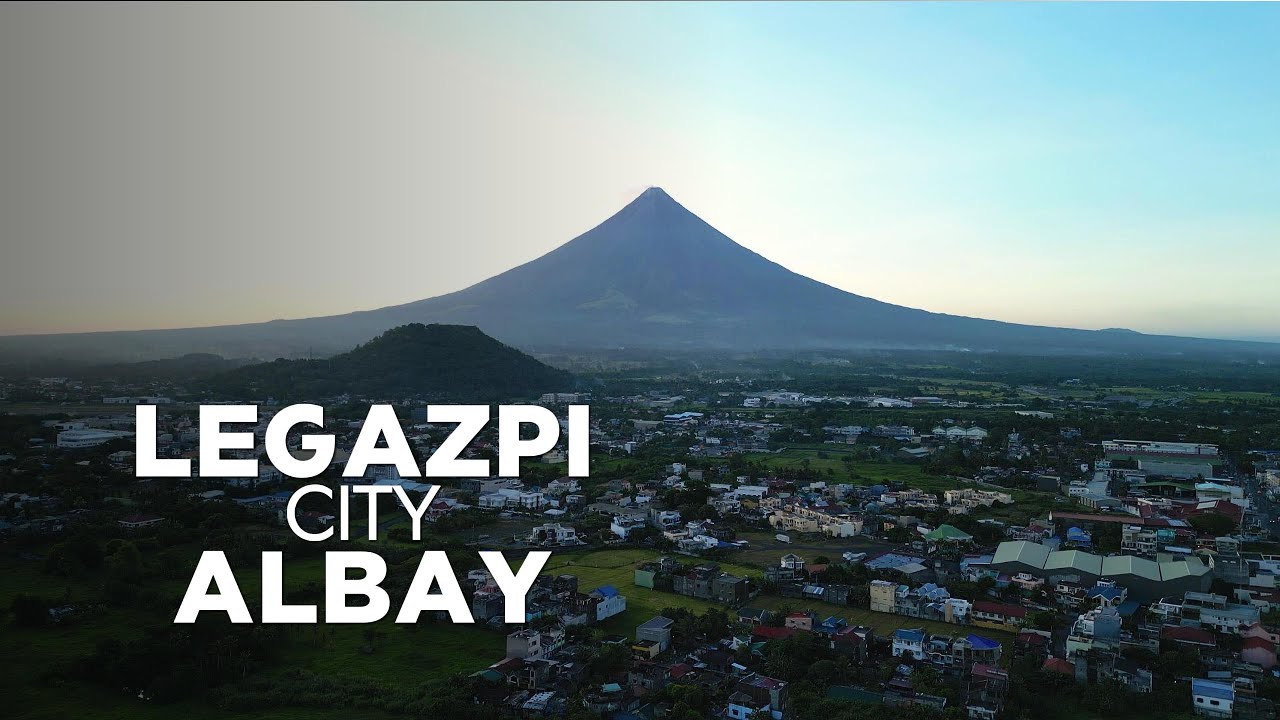 LEGAZPI CITY AERIAL VIEW