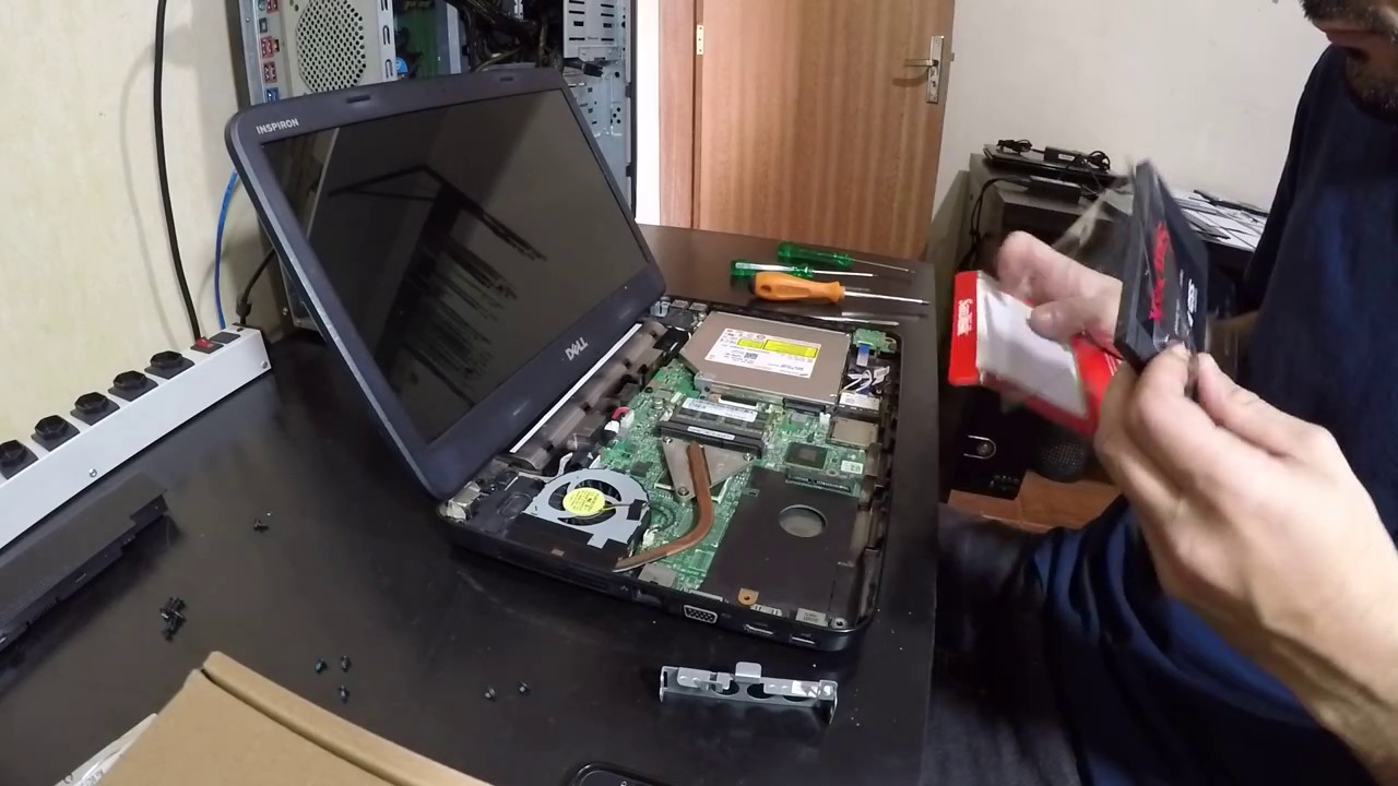 Dell Inspiron N4050 - Troca de Hd por Ssd (Desmontagem)